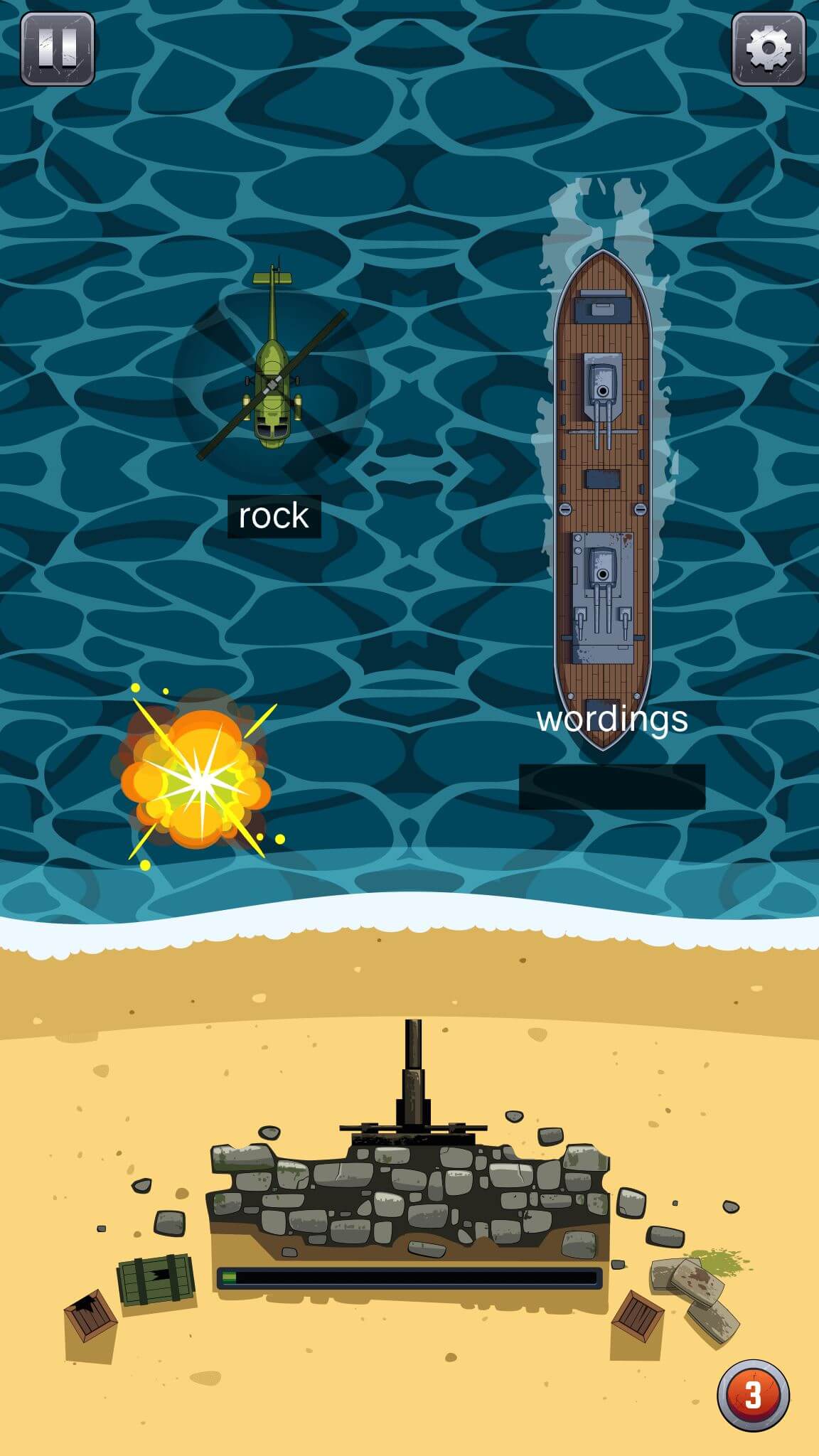 Défendre la plage la Normandie!